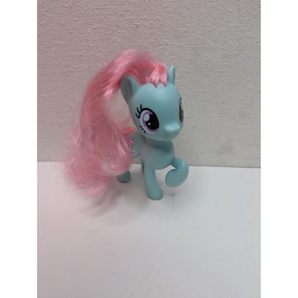 My Little Pony MLP Minty G4 Brushable Raised Leg 2016 Peppermints Teal - Picture 2 of 5
